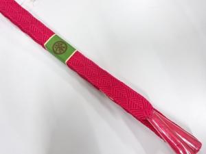 未使用品　正絹　手組帯締め